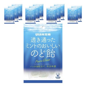 유하미카쿠토 맑고 깨끗한 민트의 맛있는 목캔디 퓨어 클리어, 92g, 12개