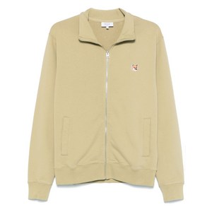 메종키츠네 폭스 헤드 패치 스웨트셔츠, 그린계열, Standard L(KR 105)