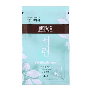 댕기머리 클렌징폼 1000개 1회용 모텔비품, 4ml