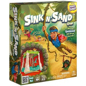 Spin Maste Games 스핀마스터 탈출 모래늪 보드게임, Sink N? Sand Game, Retail Ves