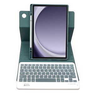 갤럭시탭 A11+ 플러스(SM-X230/236) 11인치 호환 콤비회전 블루투스 키보드 케이스 A9+(SM-X210/216) 공용