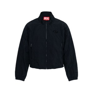 디젤 로고 디테일 지퍼 재킷, 블랙계열, Italy 42(KR 55-66)
