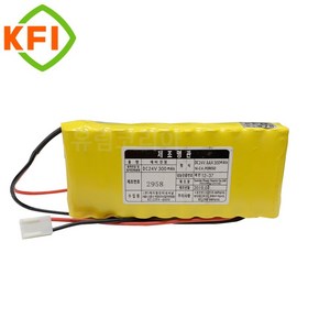 케이원 소방배터리 24V AAA300mAh(2x10)-H41L 예비전원, 1개, 1개입