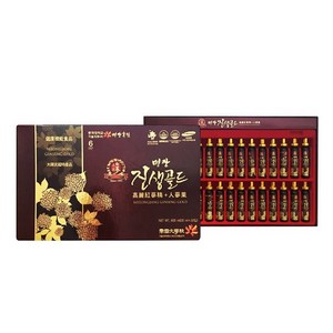 명장홍삼 진생골드 앰플 20ml 30병(6년근) 설 추석 명절 행사 효도 단체선물, 단품