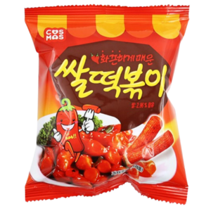 코스모스제과 쌀떡볶이 50g x 1개 신당동떡볶이 옛날과자