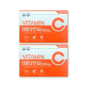 광동제약 비타민C 1000mg x240정(8개월분), 240정, 2개