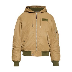 알렉산더맥퀸 후드 집업 봄버 재킷, 베이지계열, Italy 48