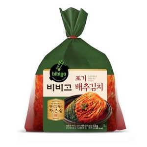 비비고 포기 배추김치, 5kg, 1개