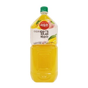 [본사직영] 과일촌 아침에 망고복숭아 2L X 6입, 6개