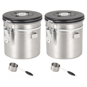 SHUNFA 304 스테인레스 스틸 밀폐 용기 1.2L