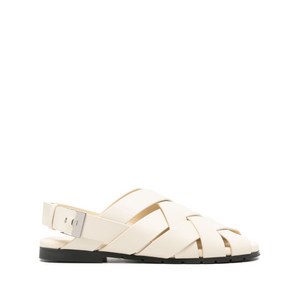 보테가 베네타 알피 가죽 샌들, IT 40(KR 250), 베이지계열