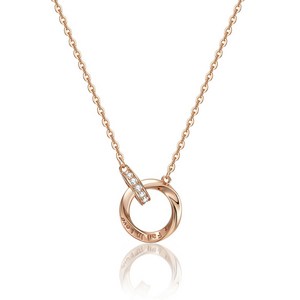 Peri Addict 인터로킹 러브 목걸이