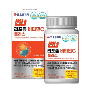 코오롱제약 쎈 리포좀 비타민C 플러스(6개월분), 180정, 1개