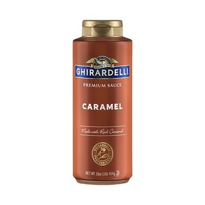 기라델리 카라멜맛 프리미엄 소스, 454g, 3개