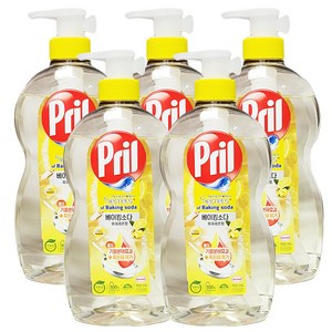 프릴 시크릿오브 베이킹소다 퓨어레몬향 주방세제, 700ml, 5개