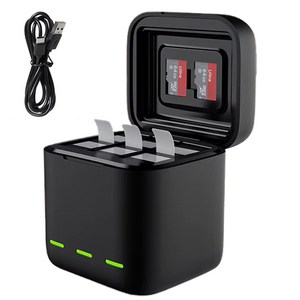 텔레신 고프로13 충전기 3구 배터리