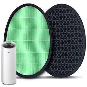 LG 엘지 공기청정기 퓨리케어 110 호환 필터 세트 AS110WAW WDW WEW