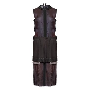 메종 마르지엘라 레이어드 민소매 드레스, 바이올렛/보라계열, Italy 42(KR 66)