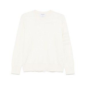 톰 브라운 4 바 스트라이프 크루 넥 스웨터, 화이트계열, Numeric 1(KR 95)