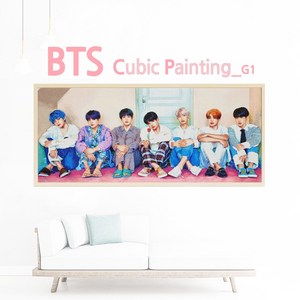 BTS 보석십자수 G1 페르소나 140x60, 상세 설명 참조, 1개