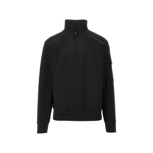 C.P.컴퍼니 메트로폴리스 하프 지퍼 스웨터, 블랙계열, Standard XL