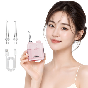 ERANSTAR 미니 무선 물치실 구강세정기 IPX7급 방수 휴대용/여행용/캠핑용/출장용