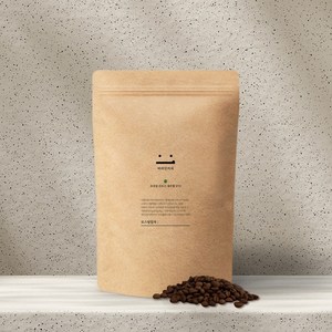 바라던커피 브라질 산토스 파인컵 NY2 갓볶은 구수한 다크 원두, 1개, 500g, 홀빈(분쇄안함)