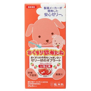 류카쿠산 약 잘 먹었네 젤리형 오블라토 딸기맛 6개입 스틱