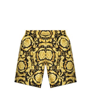 베르사체 바로코 V 스윔 쇼츠, 블랙계열+옐로우계열, Numeric 6(KR 110)