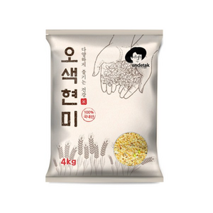 엉클탁 오색현미, 4kg, 1개