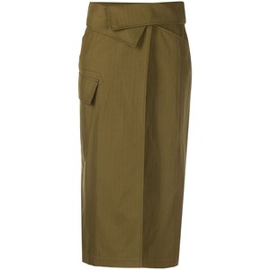 겐조 wrap waist skirt