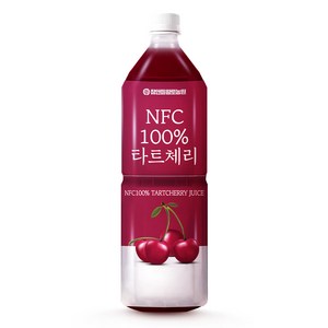 참앤들황토농원 NFC 착즙 타트체리주스, 1L, 1개