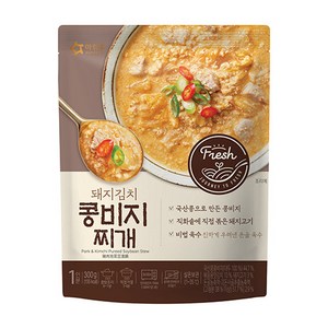 아워홈 돼지김치 콩비지찌개 300gX5개, 300g, 5개