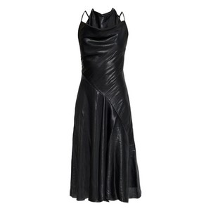 디젤 카울 넥 미디 드레스, 블랙계열, Italy 44(KR 66-77)