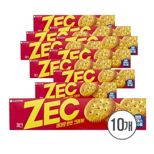 롯데웰푸드 제크, 100g, 10개