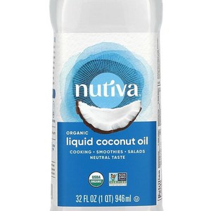 Nutiva 액상 코코넛오일 946ml(32fl oz), 1개, 946ml