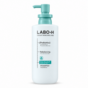 라보에이치 댄드 러프 클리닉 비듬 두피 각질 케어 약산성 샴푸, 400ml, 1개