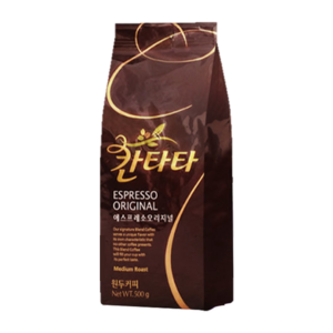 칸타타 에스프레소 오리지날, 홀빈(분쇄안함), 500g, 2개