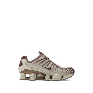 나이키 샥스 TL 스니커즈, US 9.5(KR 265), 베이지계열+레드계열