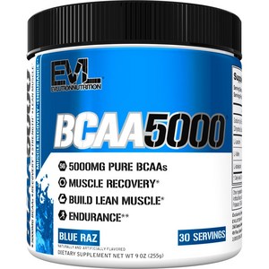 EVLUTIONNUTRITION BCAA 5000mg, 240g, 1개