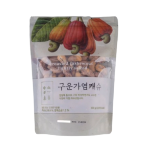 메온셀 구운 가염 캐슈넛 350g, 1개