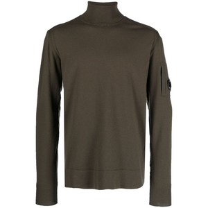 C.P.컴퍼니 렌즈 디테일 파인 니트 스웨터