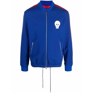 알렉산더맥퀸 스컬 패치 스포츠 재킷