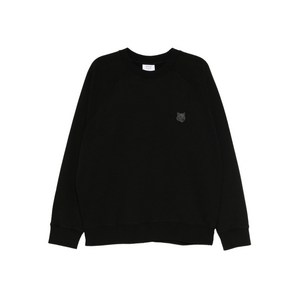 메종키츠네 폭스 헤드 패치 스웨트셔츠, 블랙계열, Standard L(KR 105)