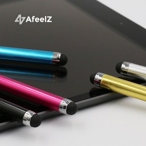 태블릿 스마트폰 정전식 터치펜 AFEELZ, 실버, 1개