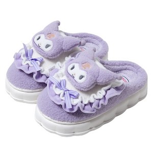 Nuanzhiyuan 산리오 논슬립 두꺼운 밑창 실내 슬리퍼 5025