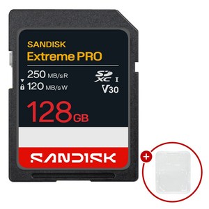 샌디스크 익스트림 프로 SD메모리카드 Extreme PRO UHS-I SDXXJ+ SD카드 케이스 패키지