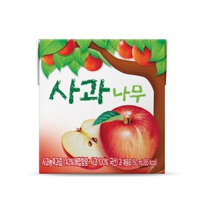 서울우유 사과나무 과일주스, 150ml, 70개