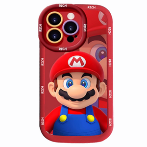 BuyChoo 마리오 퍼프 스마트폰 케이스