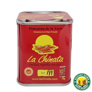 La Chinata 라치나타 스모크 파프리카 파우더 핫 70g, 1개